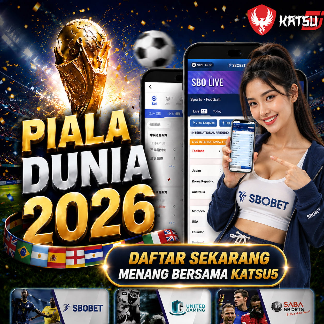 SBOBET: Link Situs Resmi Judi Bola Online Sbobet88 Asia 2026